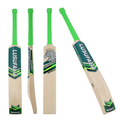 Cricket Bat BRACE 3.0 – Mid Profile Power Bat for Match Play | Lusufalia